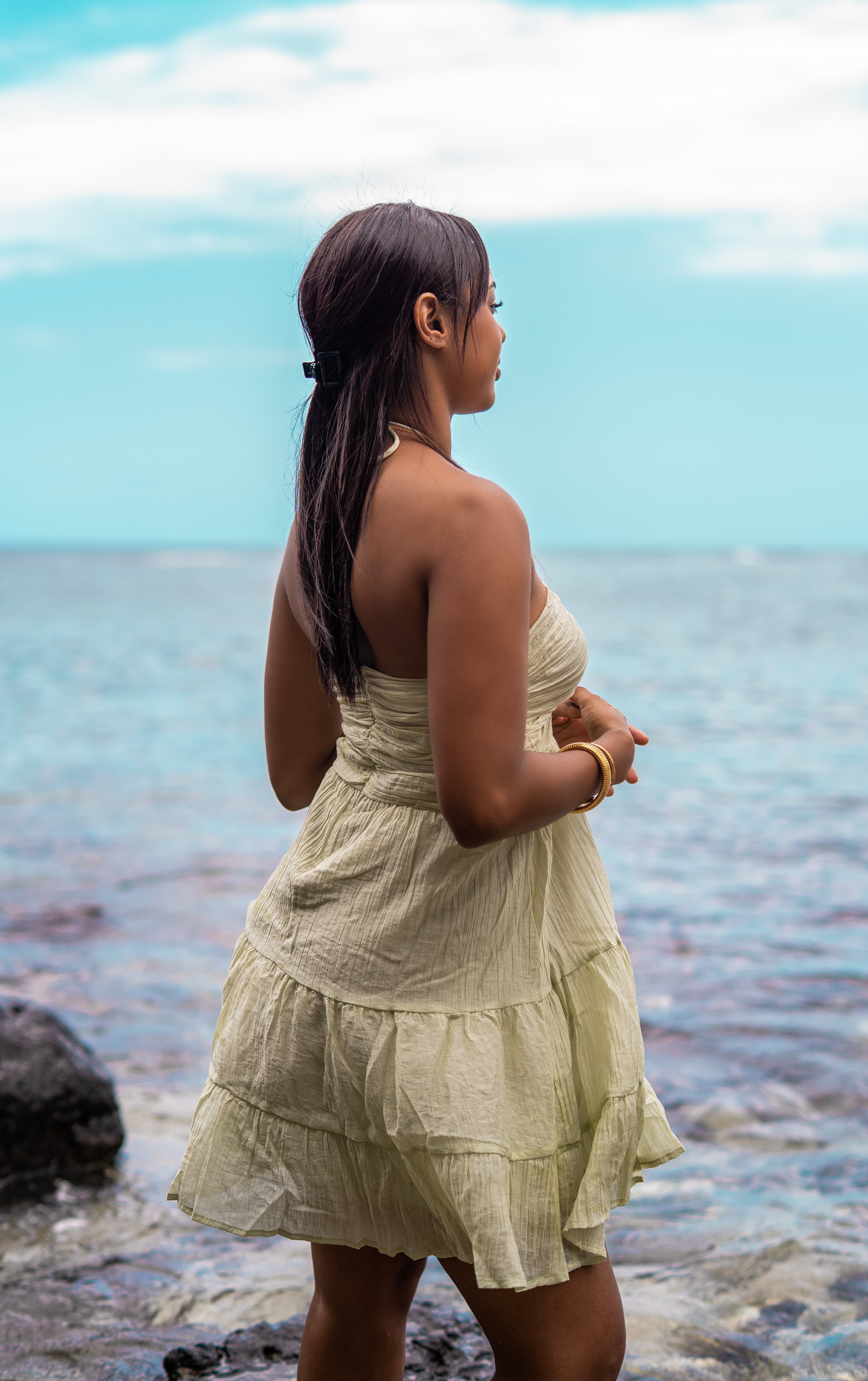 Robe “Sable Doux”