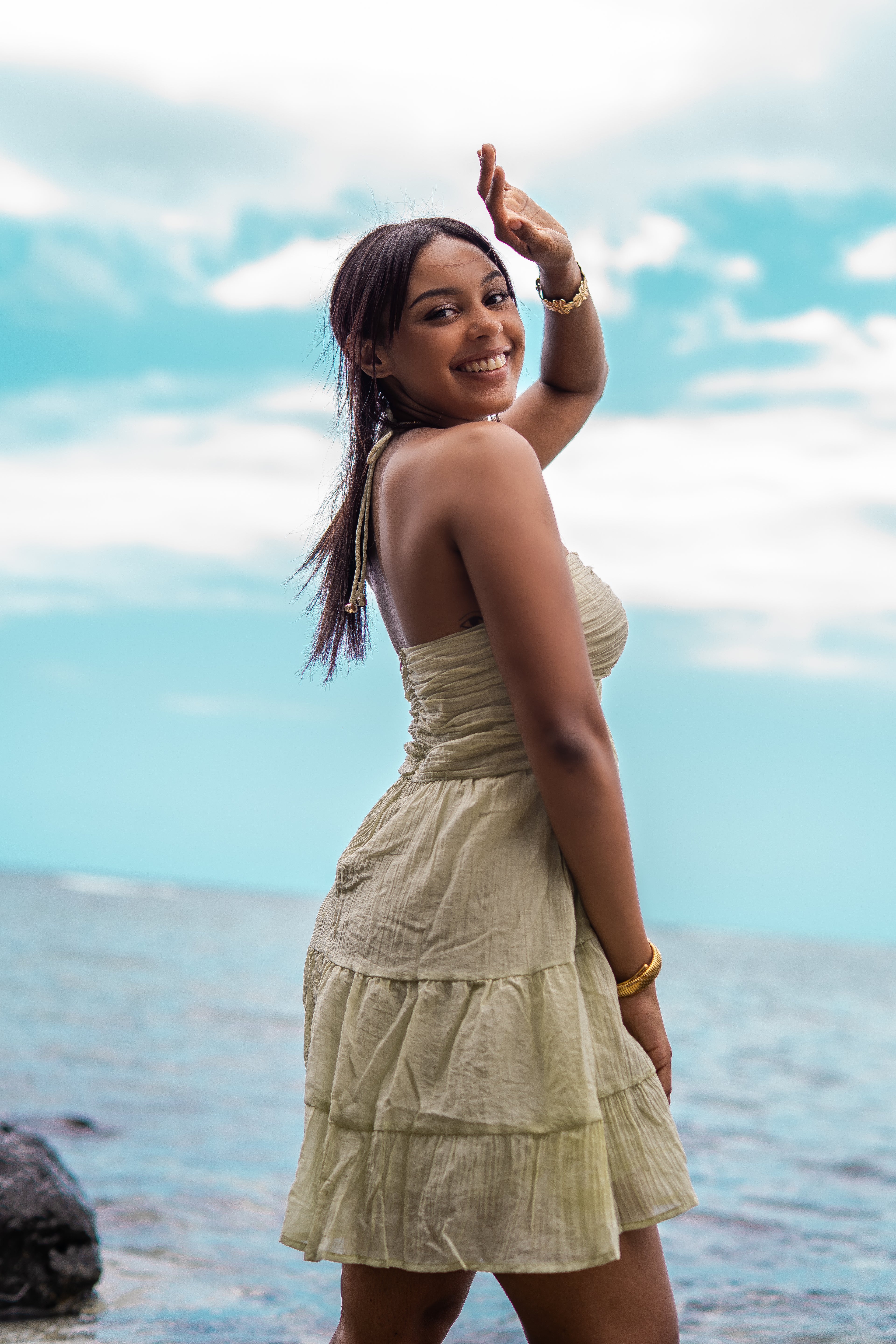 Robe “Sable Doux”